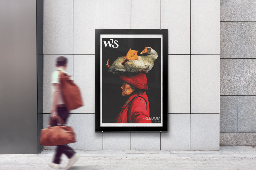 “Lady With the Goose” was featured on the cover of FREEDOM | Vol. 05