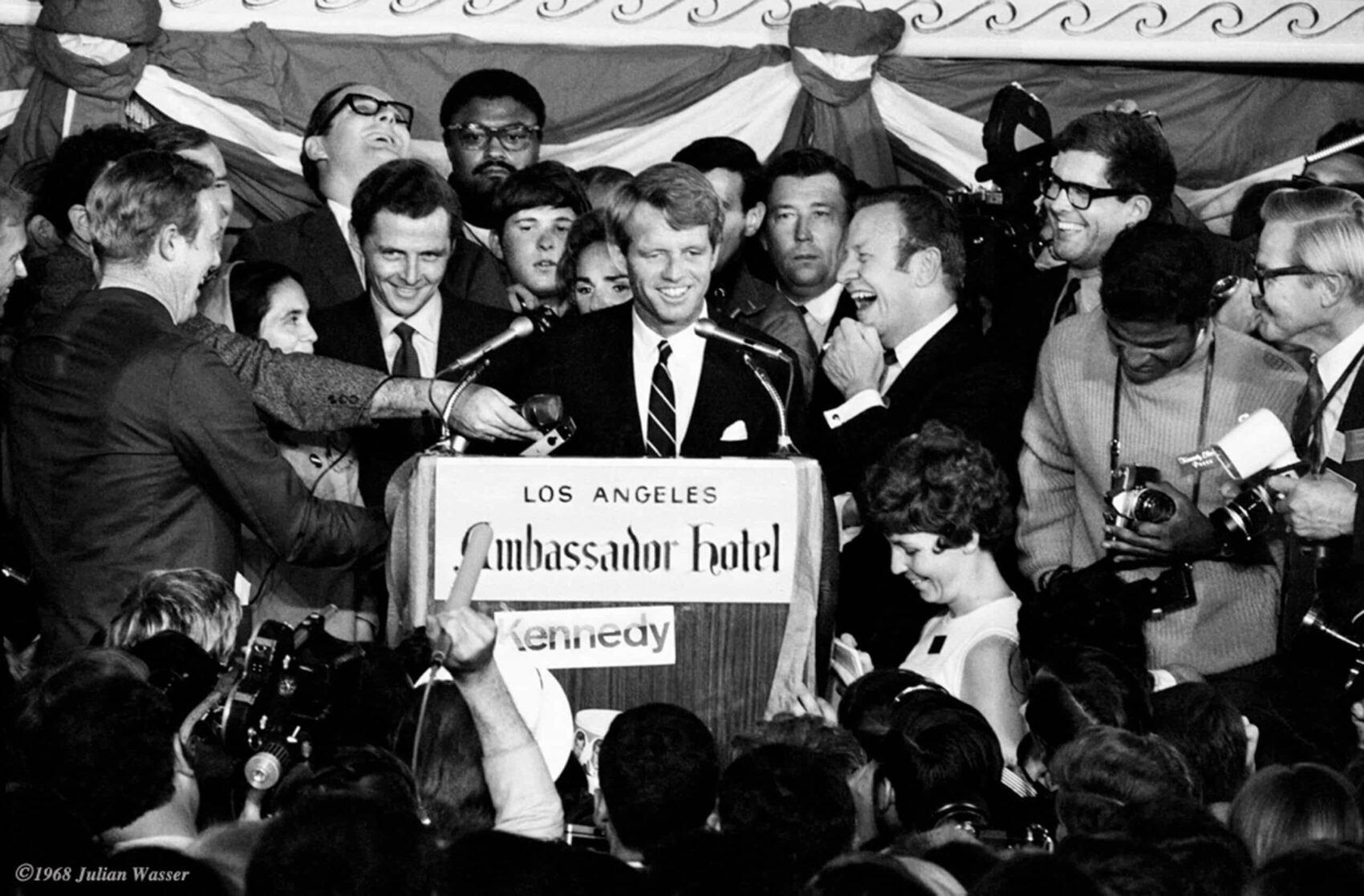 Julian_Wasser_Robert_F_Kennedy_Ambasador_Hotel_June_1968_Hilton_Asmus_Contemporary