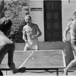 Lawrence_Schiller_Paul_Newman_Robert_Redford_Table_Tennis_Butch_Cassidy_Sundance_Kid_1968_000013_Hilton_Asmus_Contemporary