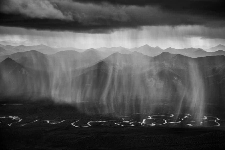 Rainfall Over The Peel Watershed