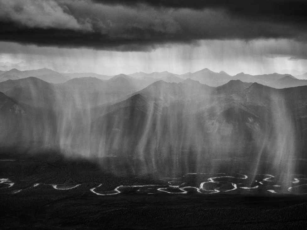 RAINFALL OVER THE PEEL WATERSHED