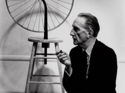 marcel duchamp and bicycle wheel 1963