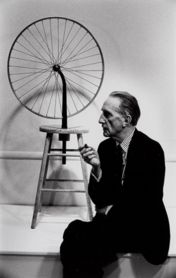 marcel duchamp and bicycle wheel 1963