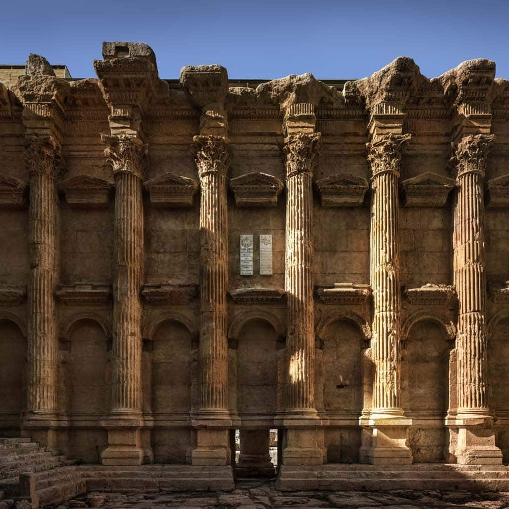 Bacchus Temple Inside