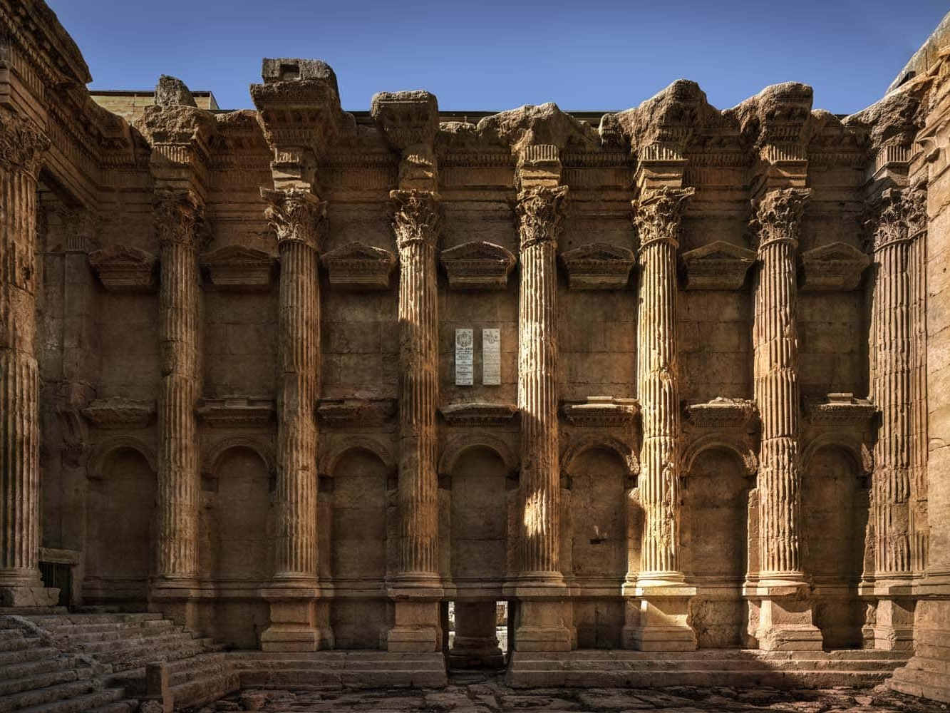 Bacchus Temple Inside