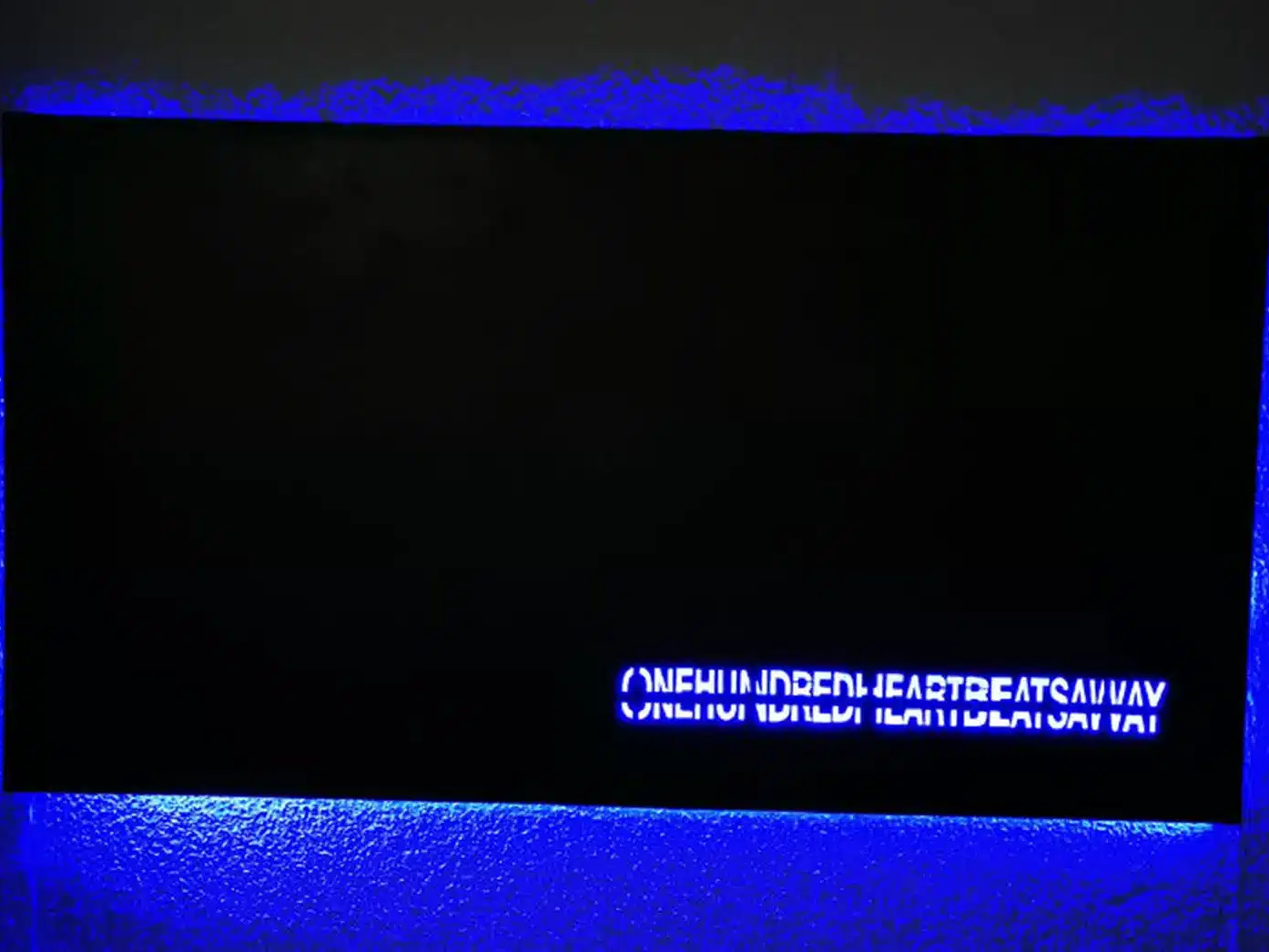 ONE HUNDRED HEARTBEATS AWAY