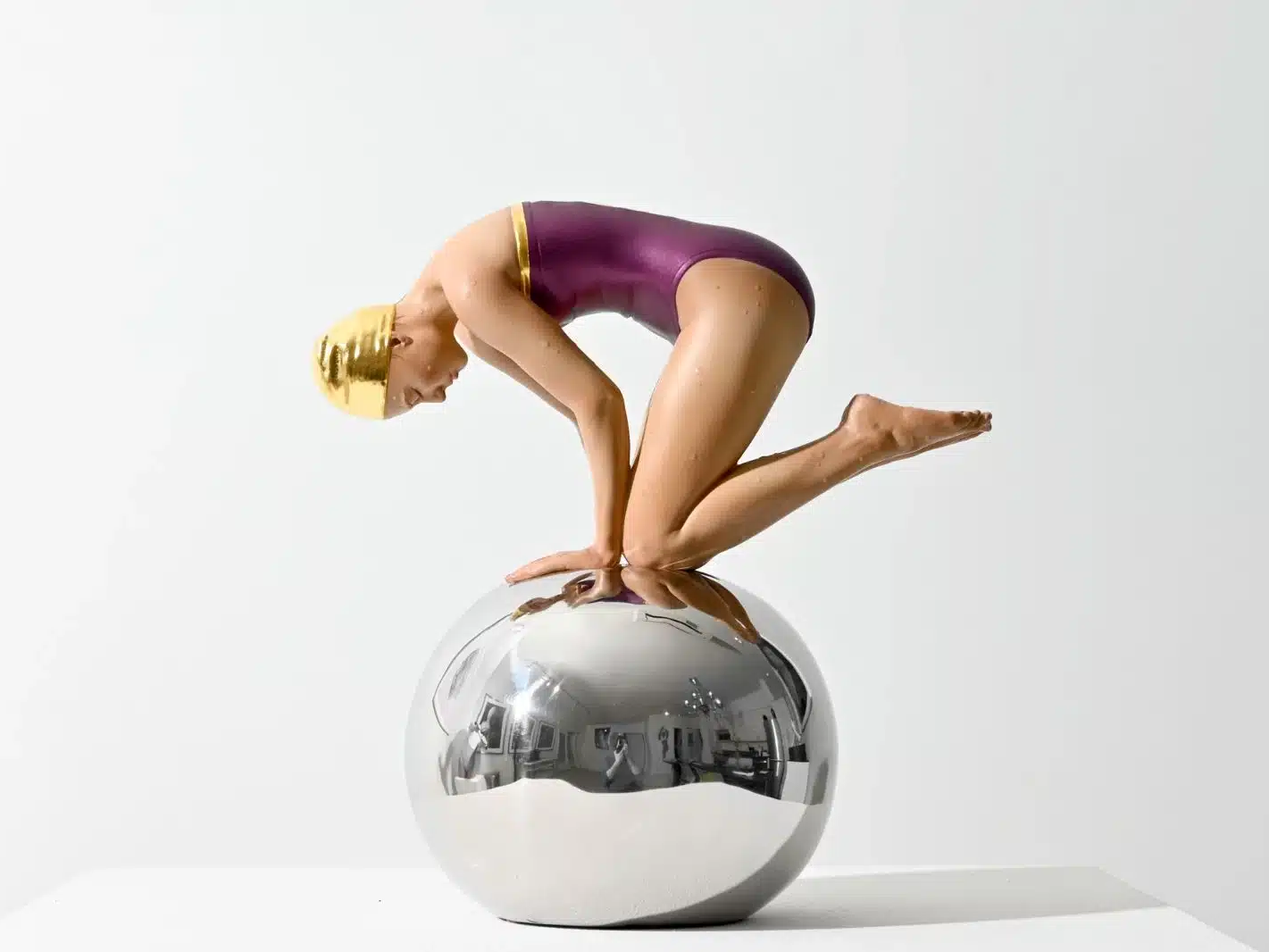 carole feurman - purple suit