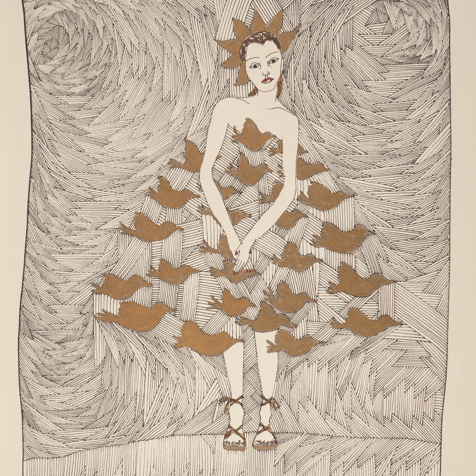 Dove Dress | Ana Castillo | Hilton Contemporary