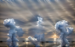 Here in the sky water has a secret name