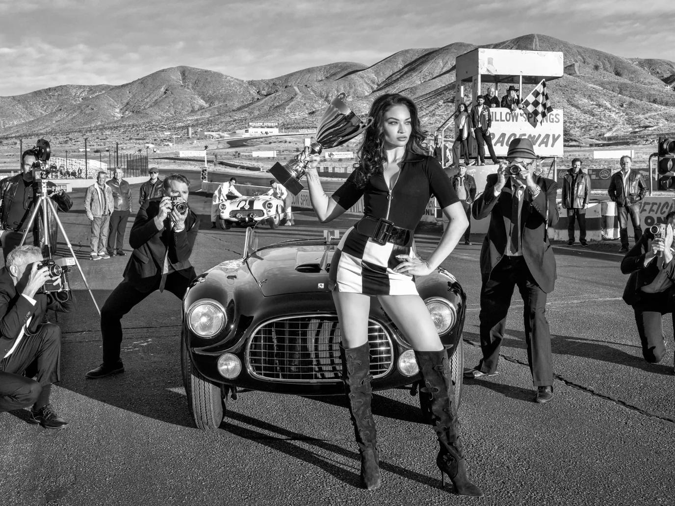 Ford Vs Ferrari (B&W)