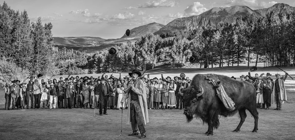 Telluride's Happy Gilmore (B+W)