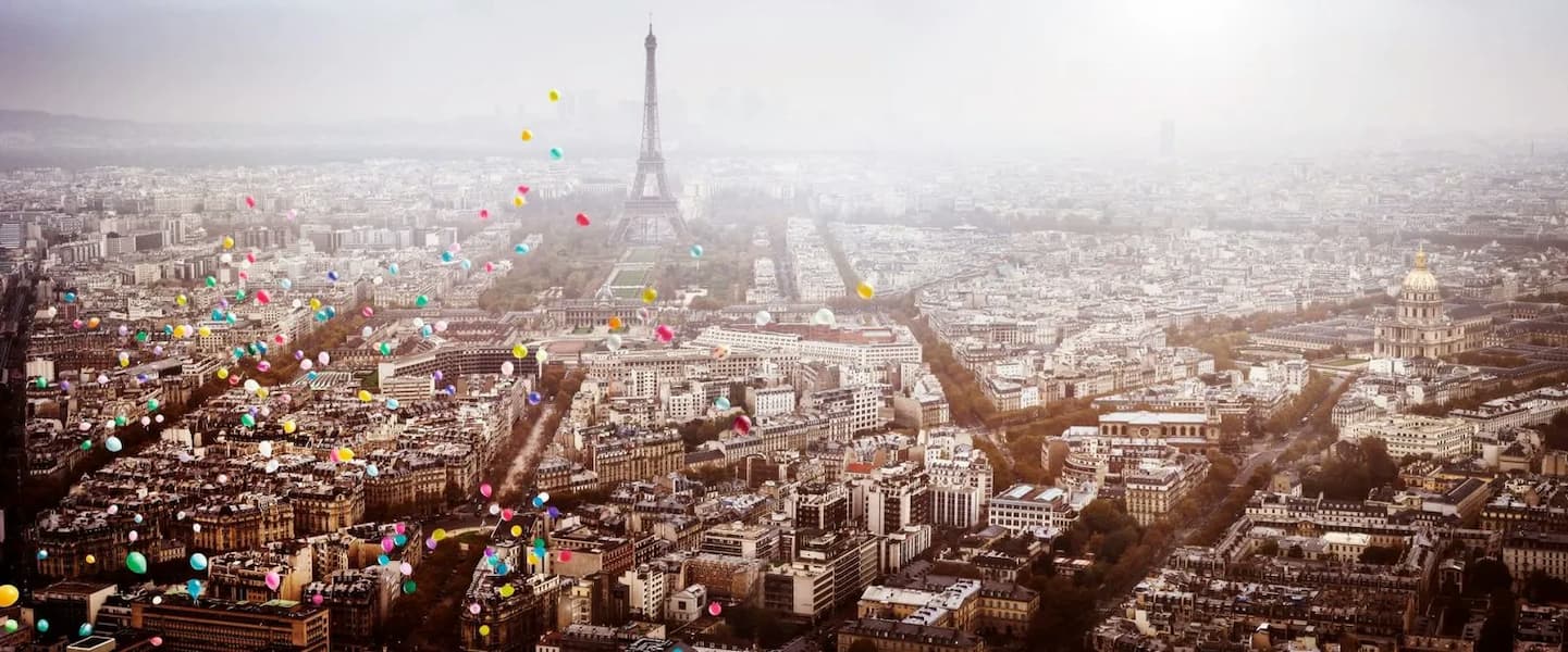 Balloons Over Paris