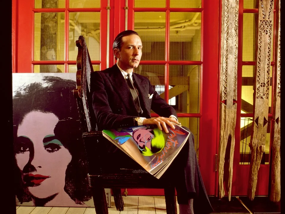 Fred Hughes in Andy Warhol's Factory | David Gamble | Hilton Contemporary