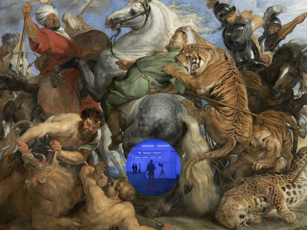 Gazing Ball (Rubens Tiger Hunt) | Jeff Koons