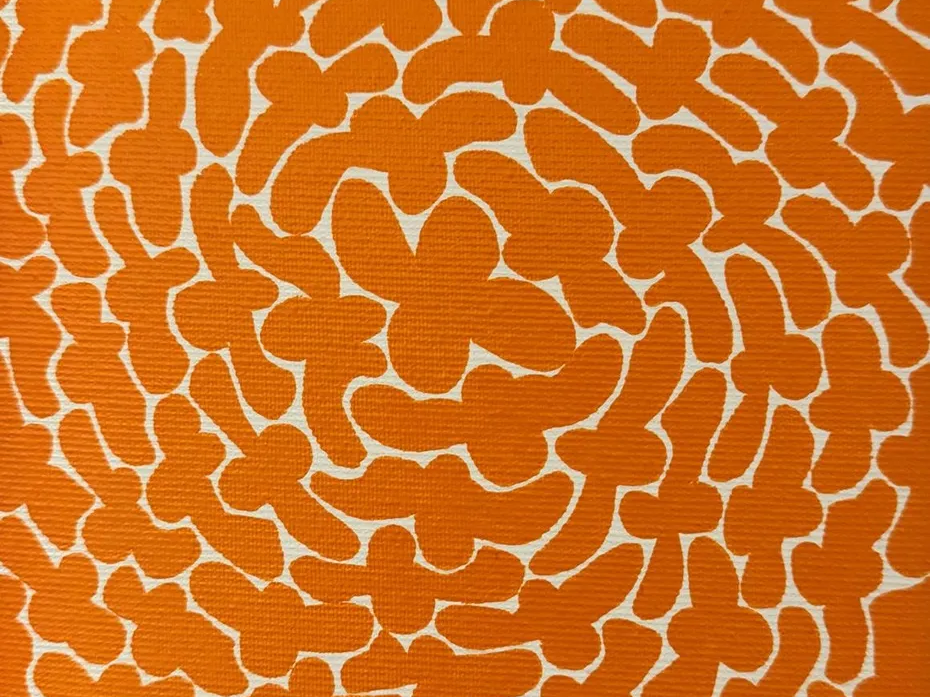Orange Four Leaf Clovers | Marie Piselli | Hilton Contemporary