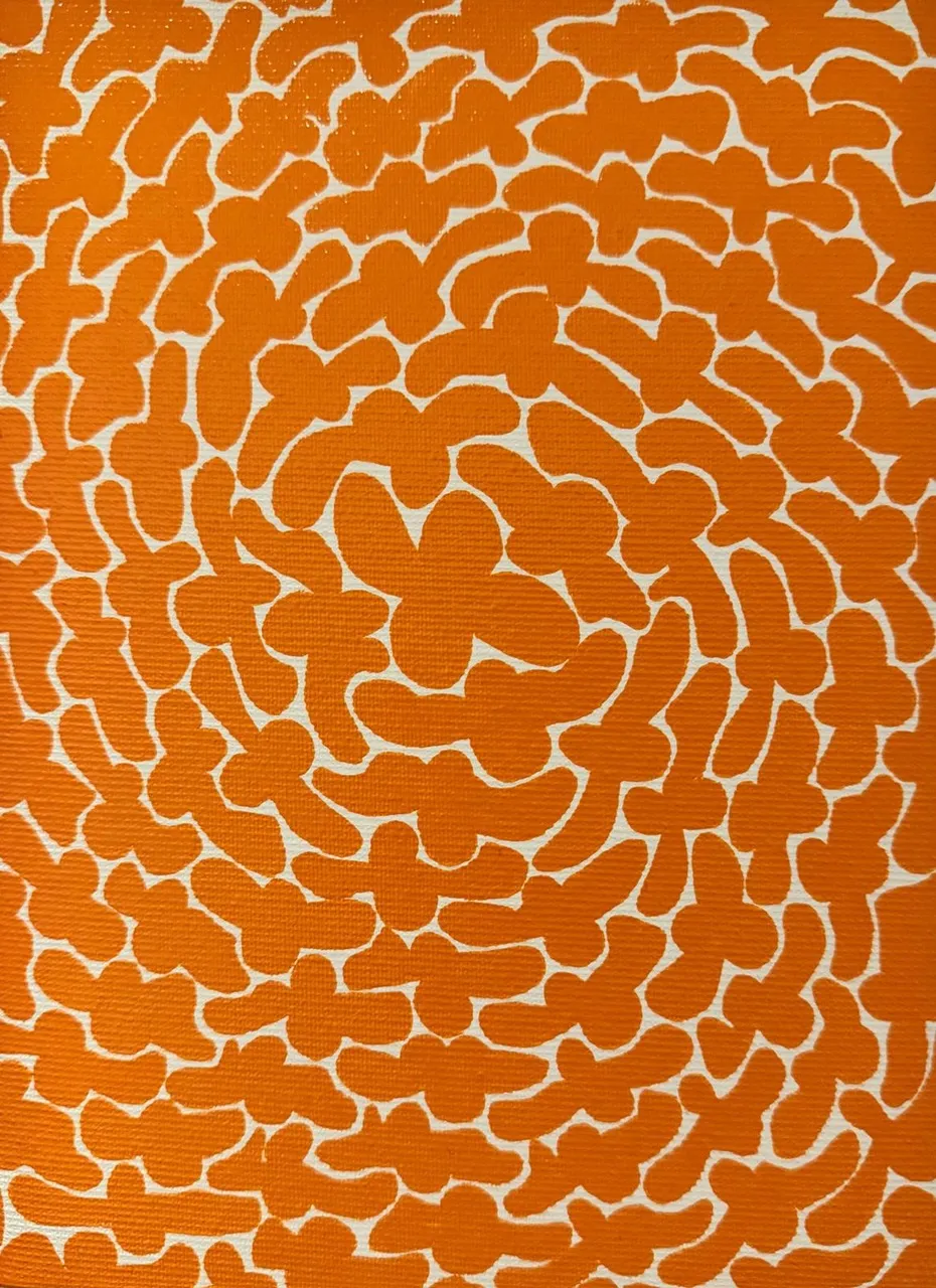 Orange Four Leaf Clovers | Marie Piselli | Hilton Contemporary