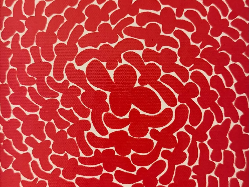 Red Four Leaf Clovers | Marie Piselli | Hilton Contemporary