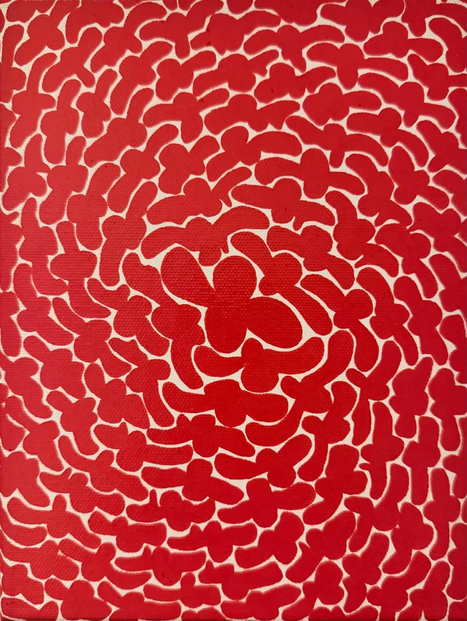 Red Four Leaf Clovers | Marie Piselli | Hilton Contemporary
