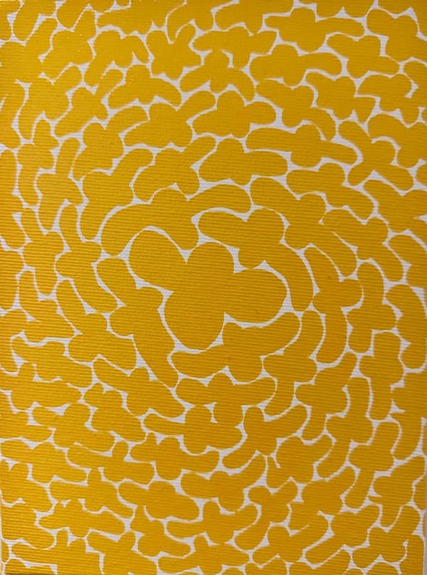 Yellow Four Leaf Clovers