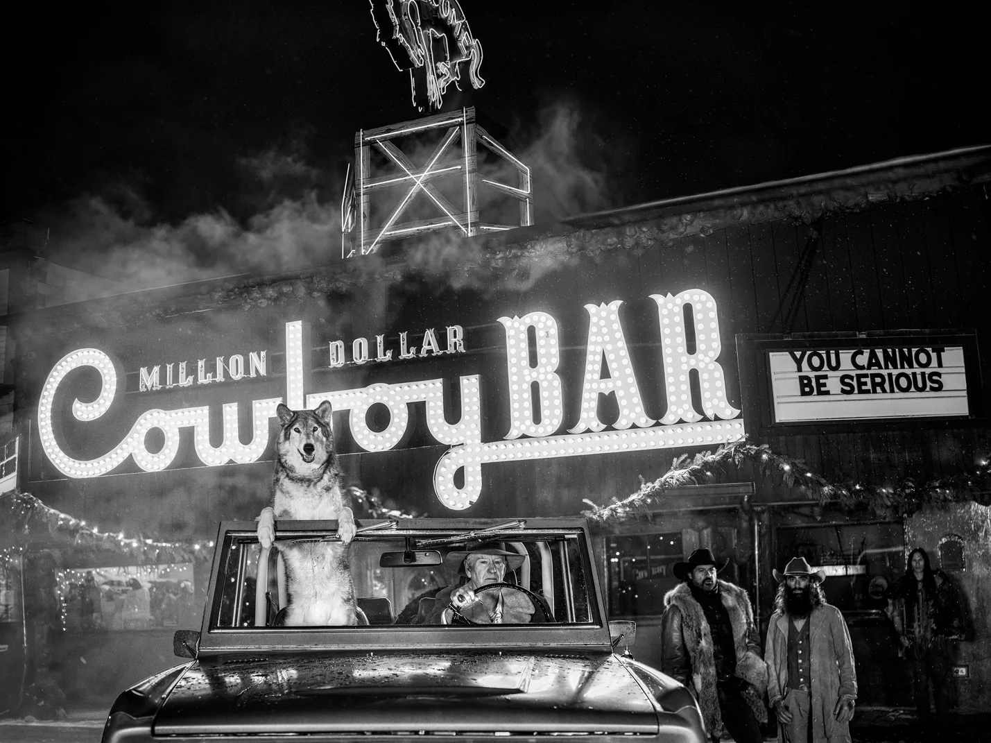 You Cannot Be Serious (B&W) | David Yarrow