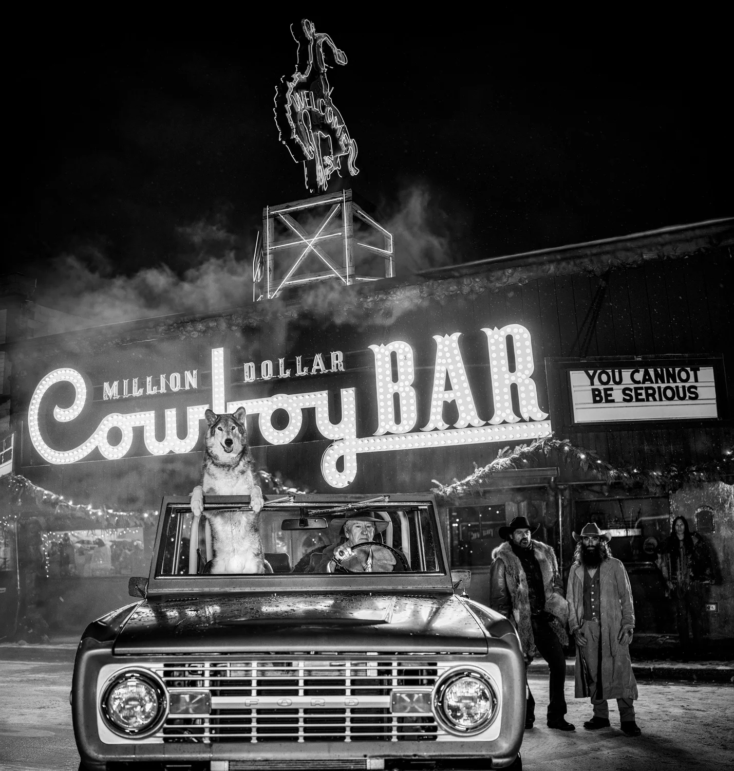 You Cannot Be Serious (B&W) | David Yarrow