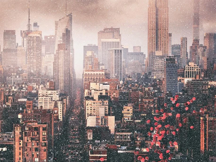 Balloons Over New York (Diamond Dust) | David Drebin