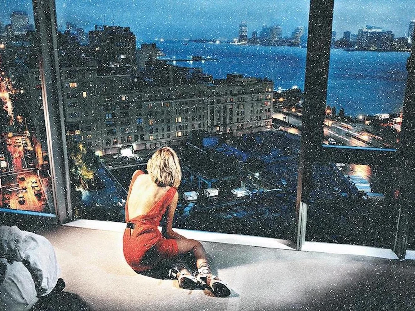 Girl in Orange Dress (Diamond Dust) | David Drebin