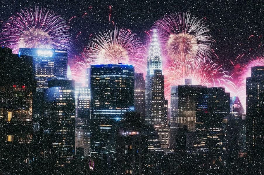 Sleepless in New York (Diamond Dust)