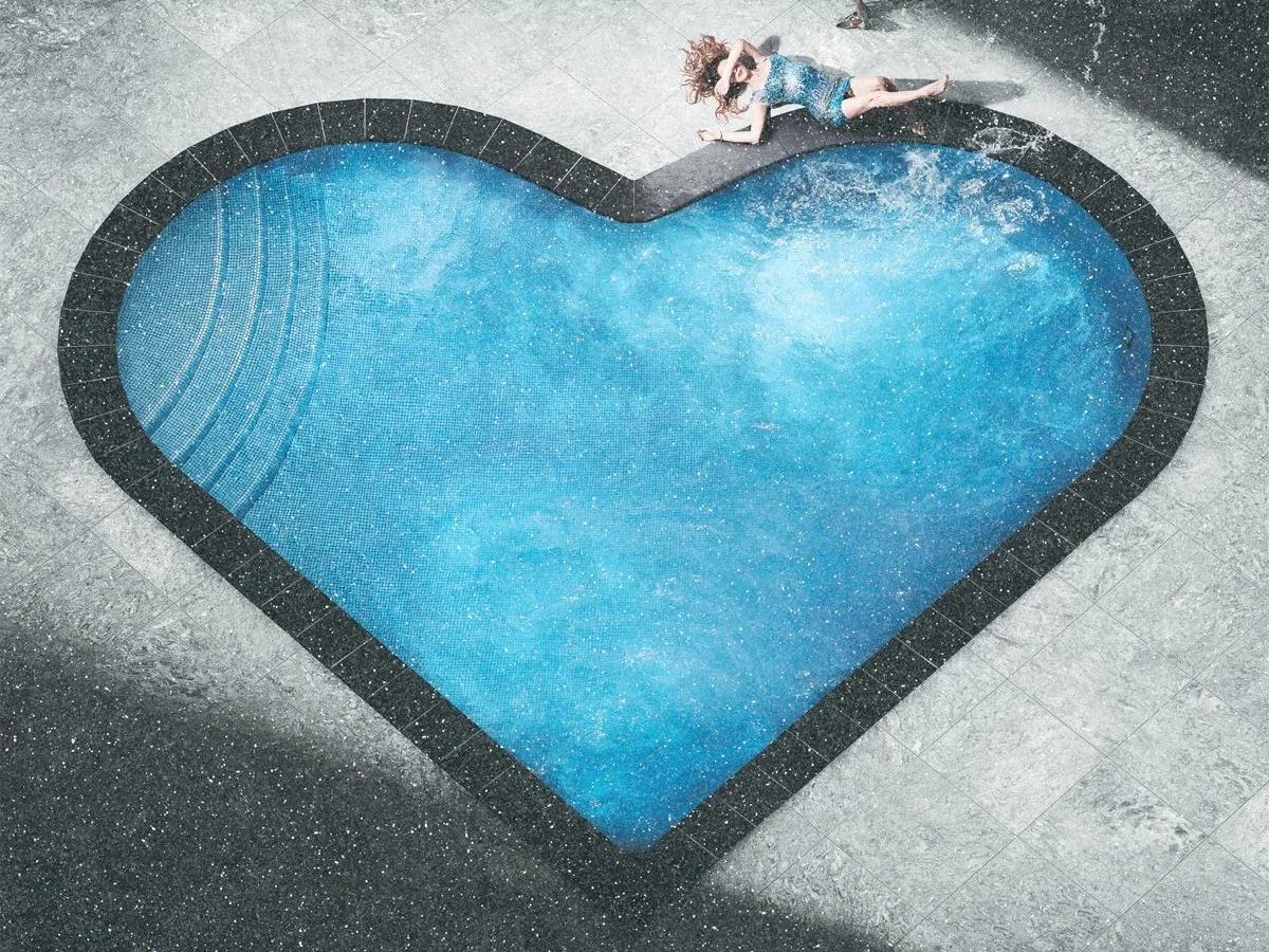 Splashing Heart (Diamond Dust) | David Drebin