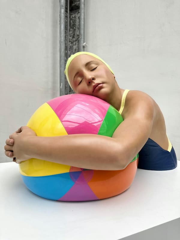 Brooke with Beach Ball