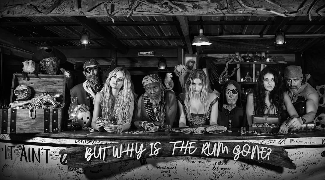 But why is the rum gone?