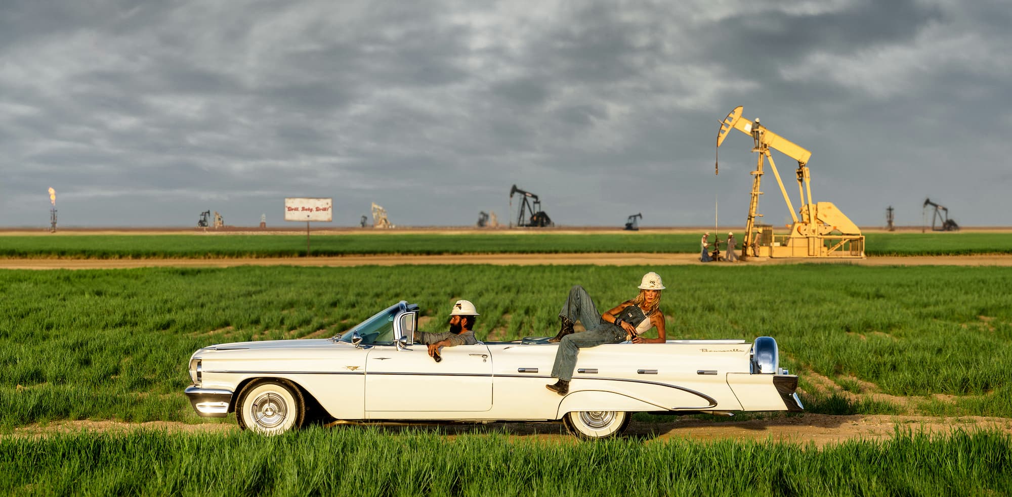 "Drill, Baby, Drill" by David Yarrow, Midland, Texas, 2026. Colour photograph.