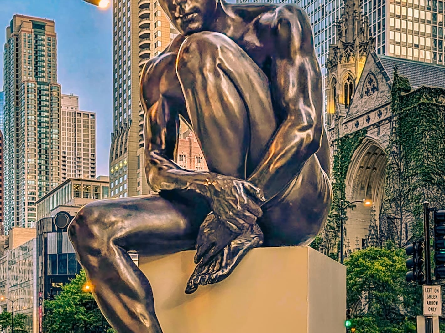 A photograph titled