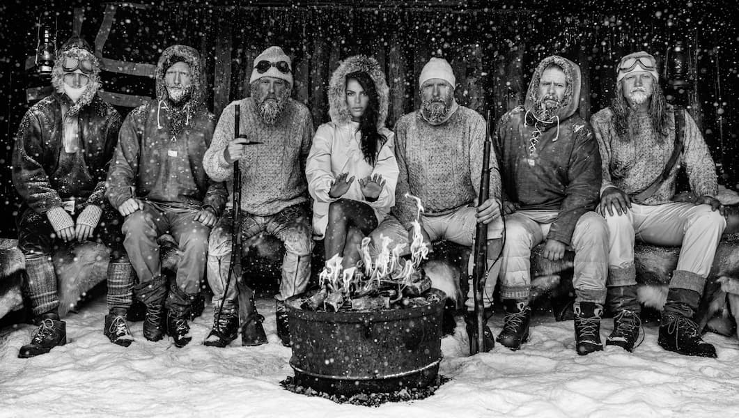 Ice Ice Baby (B&W)