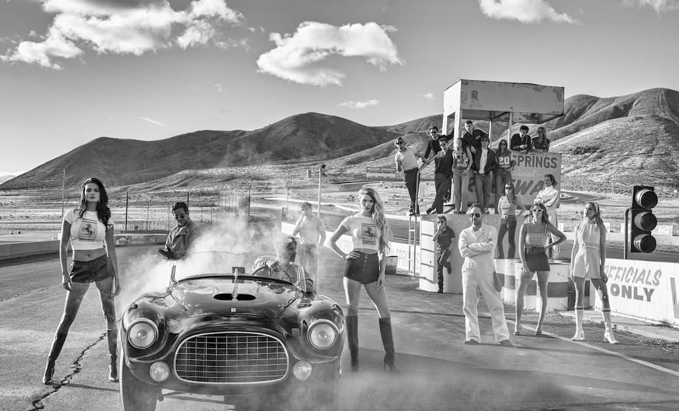 The Ferrari Kids (B&W)