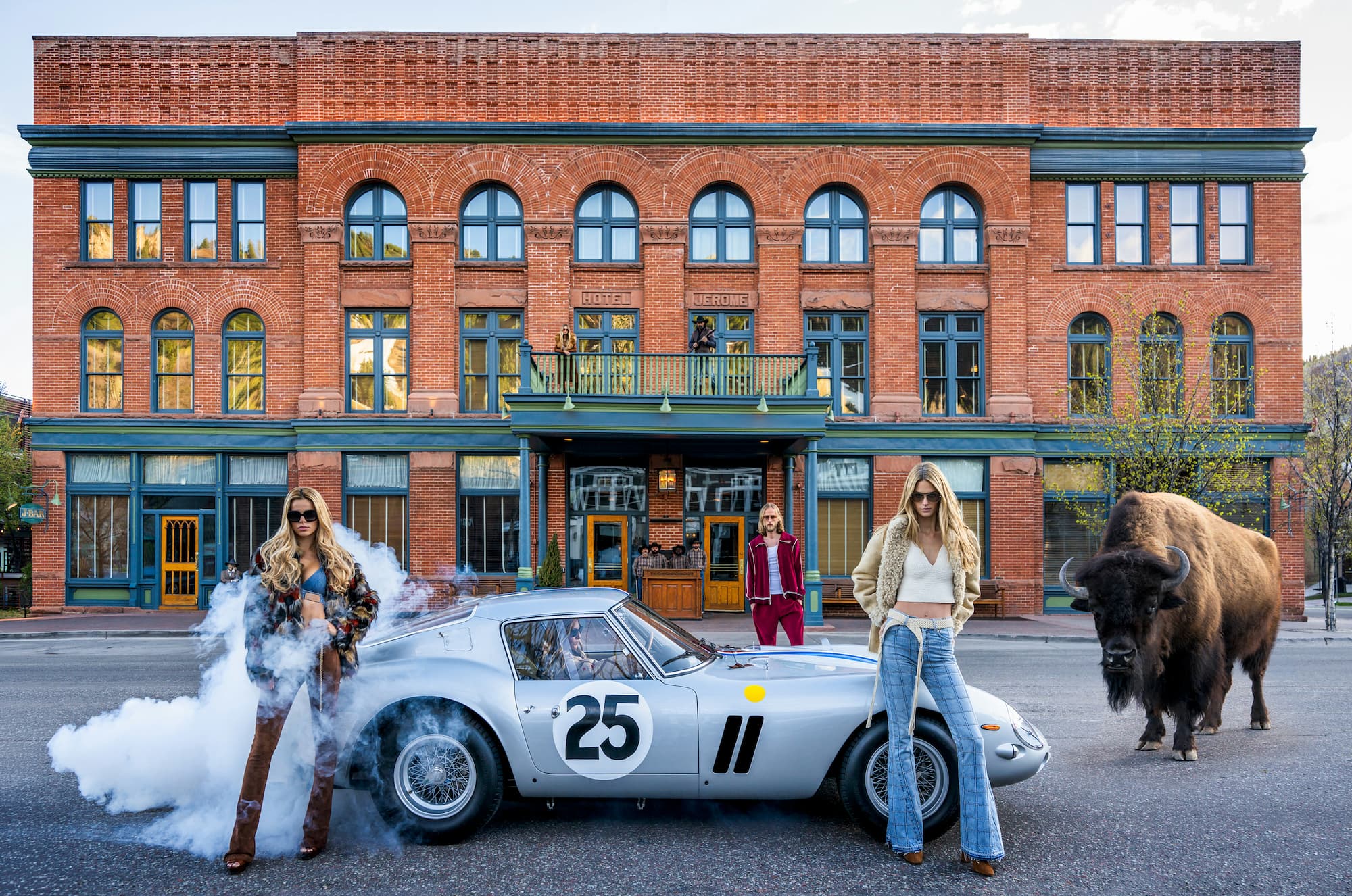 "The Jerome" by David Yarrow, Aspen, Colorado, 2026. Colour photograph.