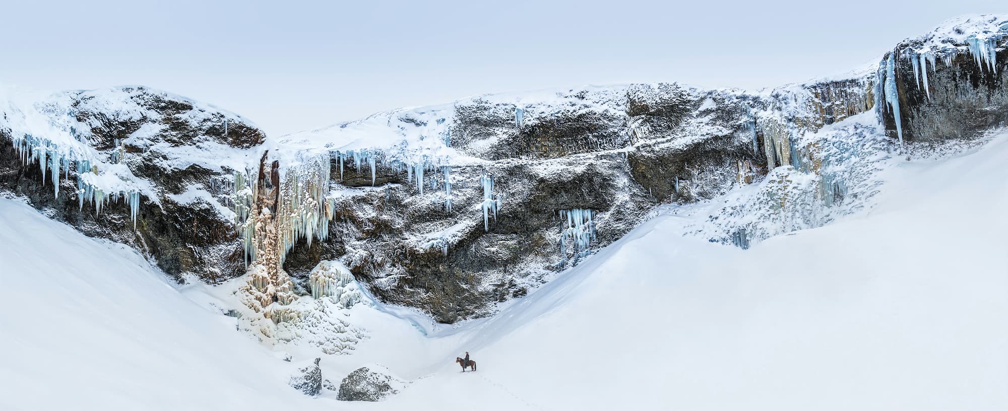 "The Lonesome Cowboy" by David Yarrow, Moab, Utah, 2021. Colour photograph.