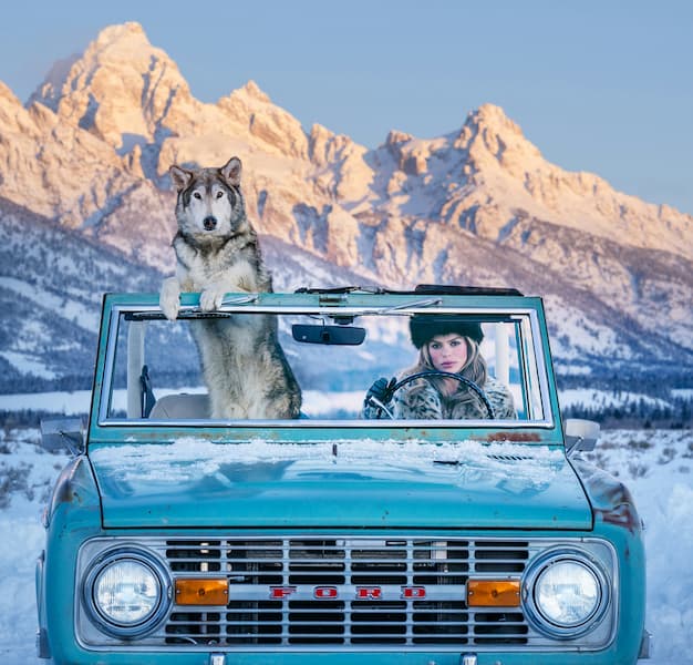 The Tetons II (Colour)