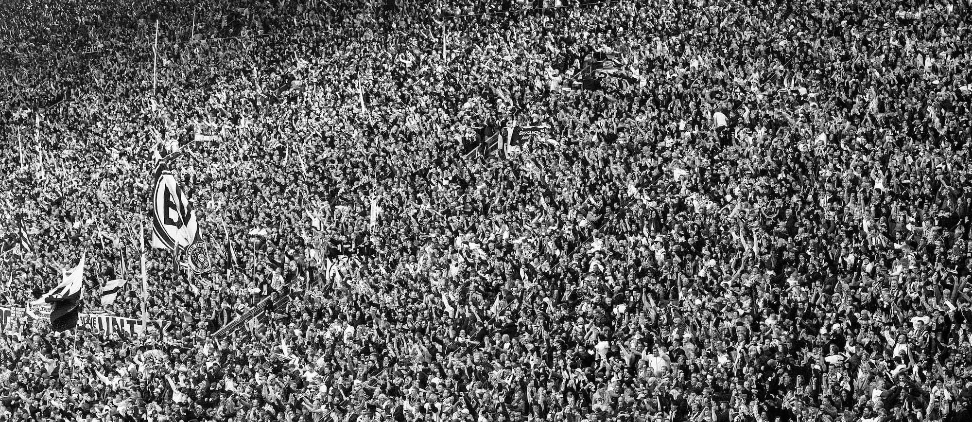 "Unity" by David Yarrow. Black and white photograph.