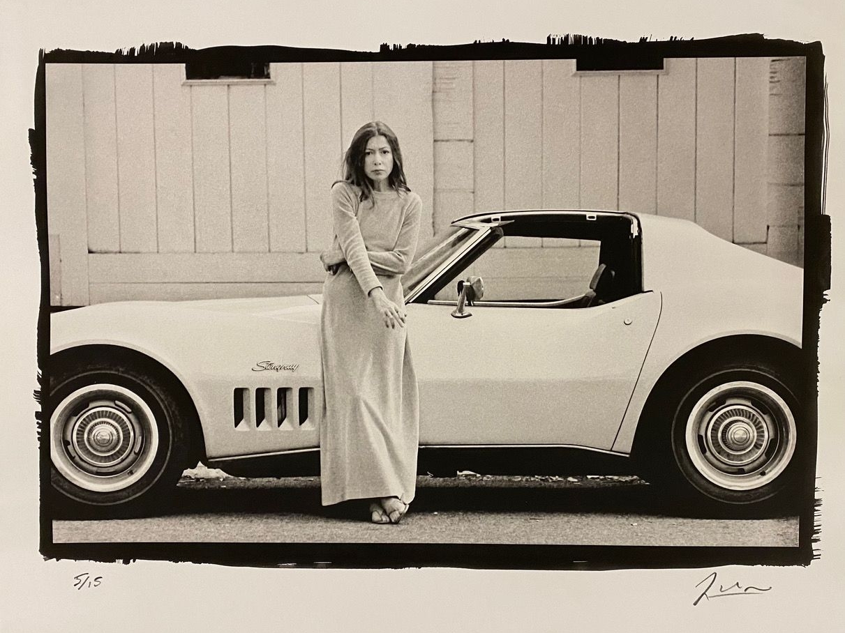 Joan Didion - Platinum Print