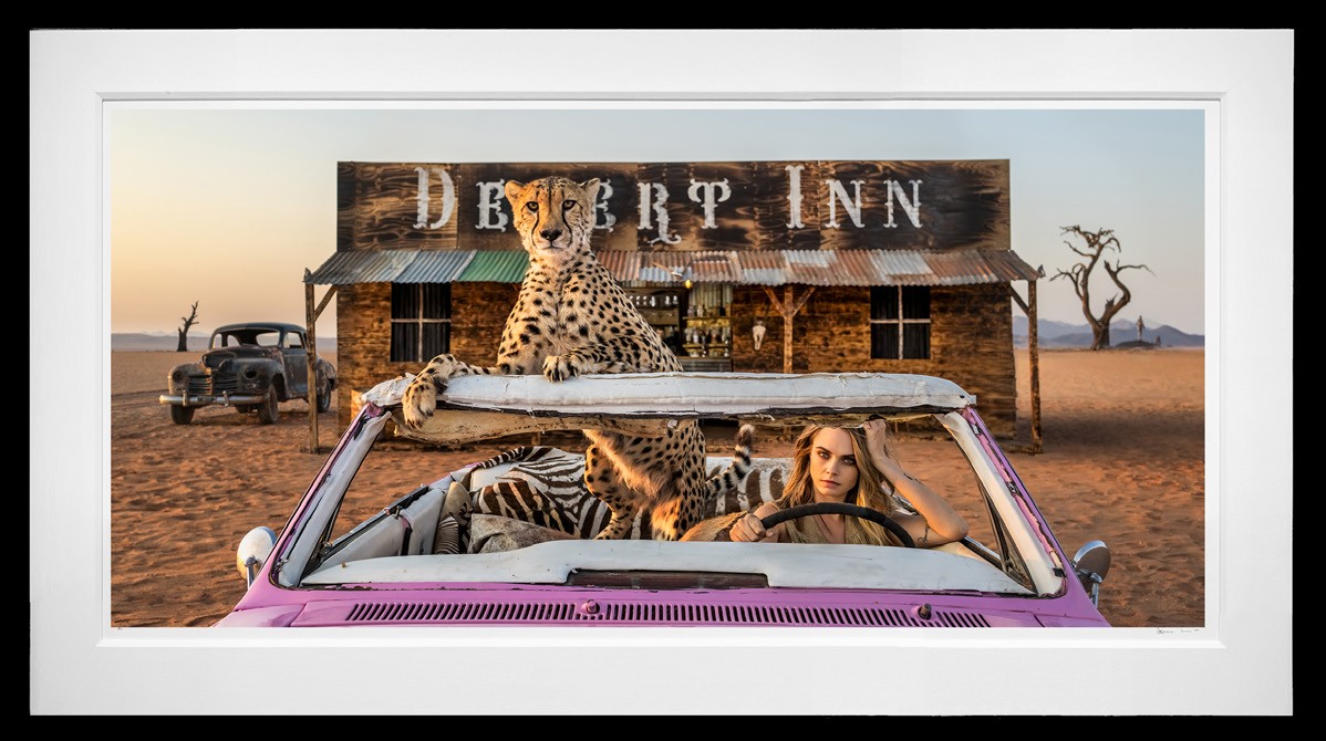 Bad Asses (Colour) framed, 64" x 118" (Large)