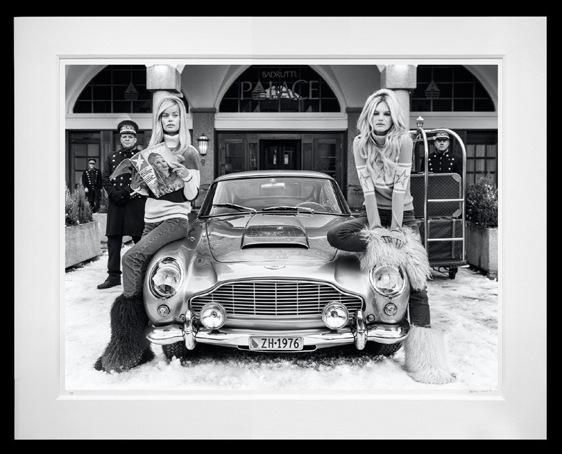 Badrutt’s framed, 71” x 90” (Large)