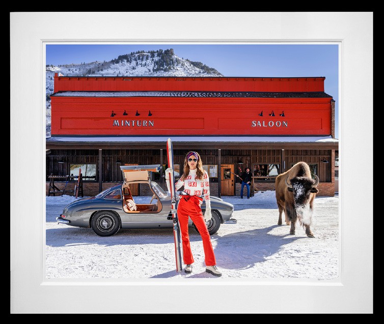 Code Red framed, 71" x 85" (Large)