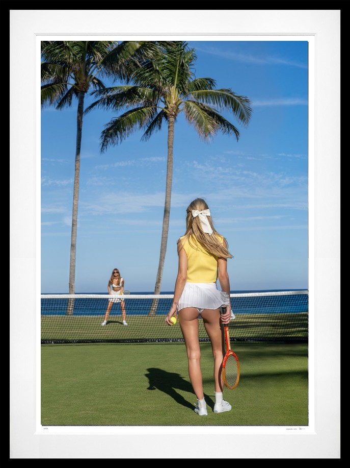 Deuce (Colour) framed, 96" x 71" (Large)
