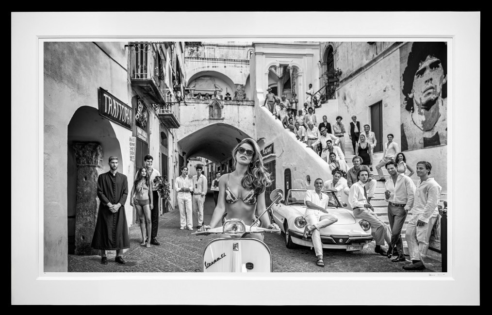 Diego framed, 71" x 113" (Large)