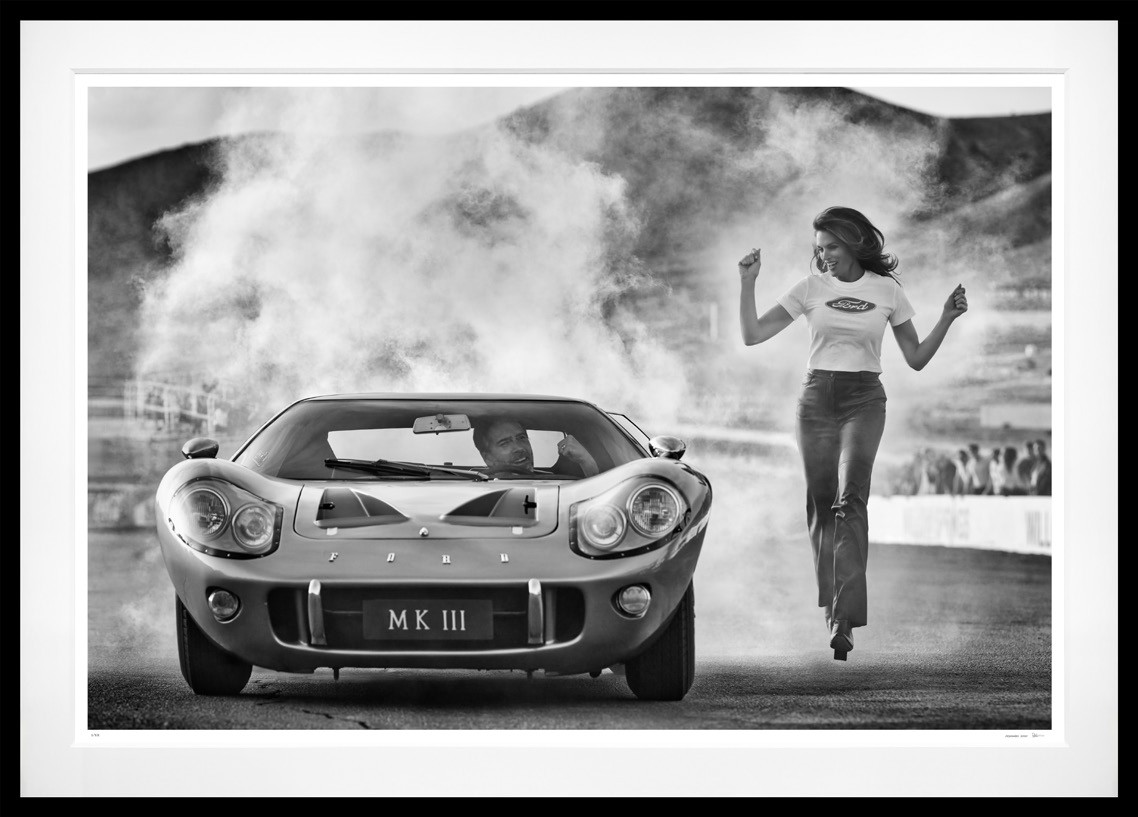 Ford framed, 71" x 99" (Large)