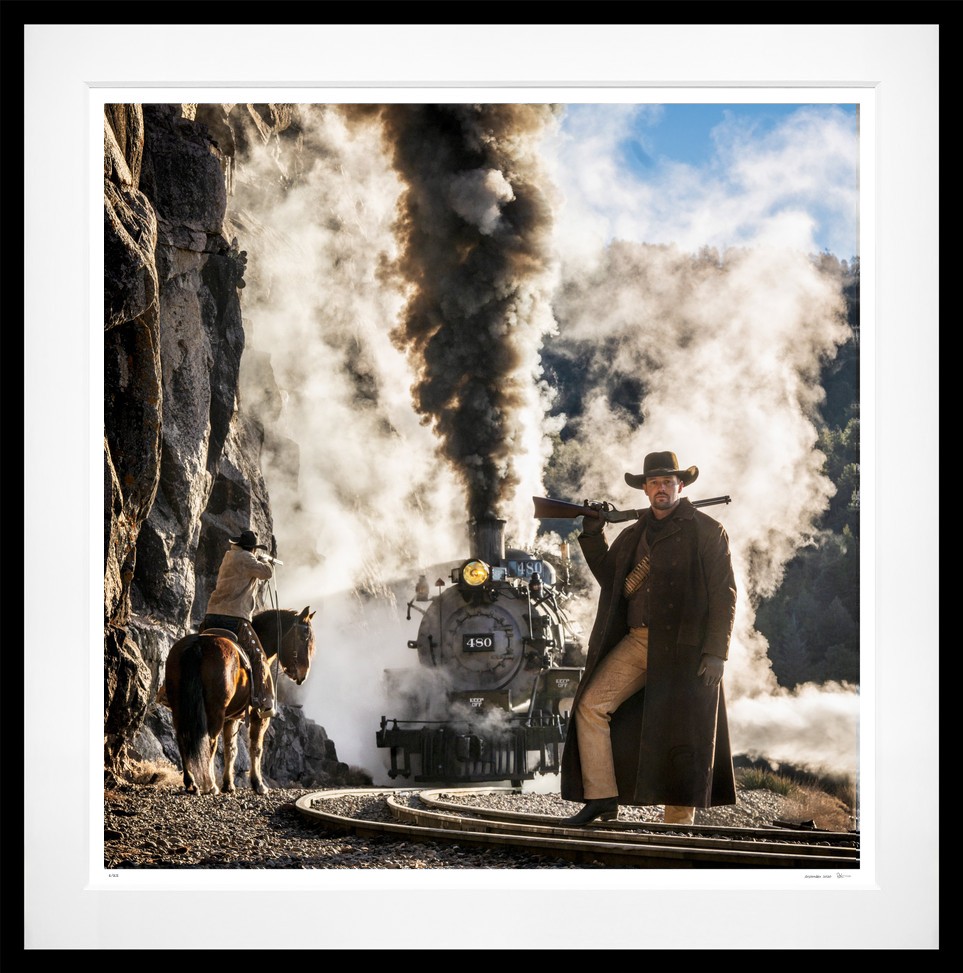 Just an American Boy (Colour) framed, 72" x 71" (Large)