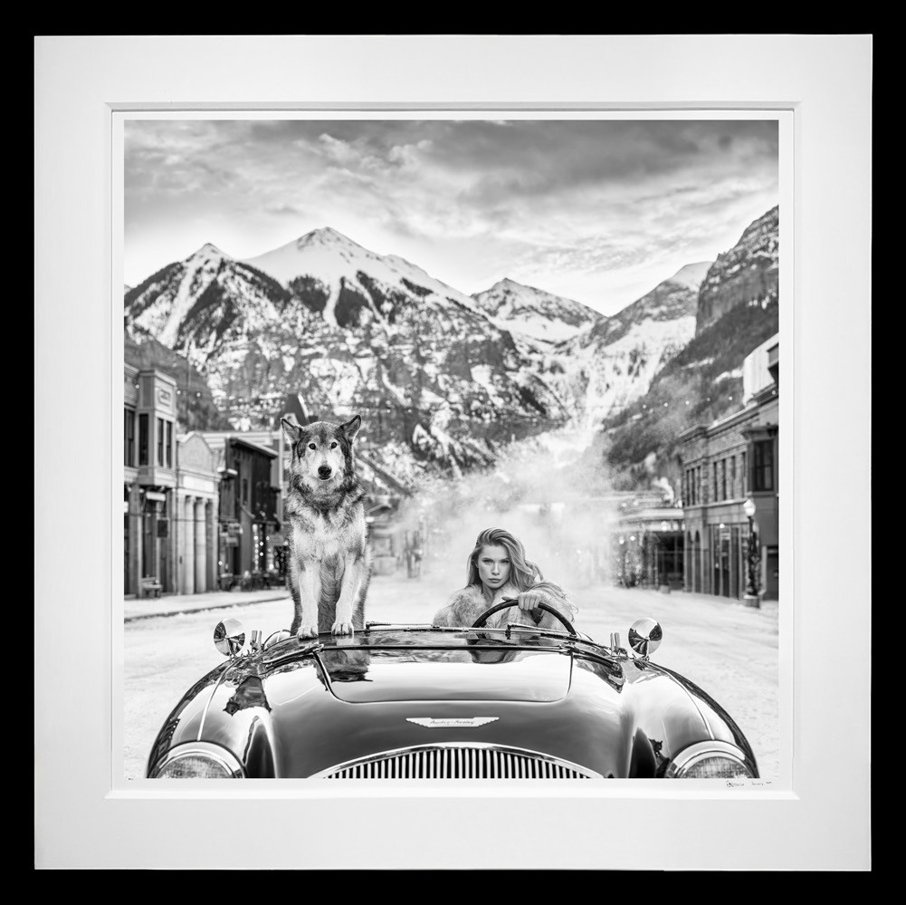 Last Christmas framed, 71" x 71" (Large)