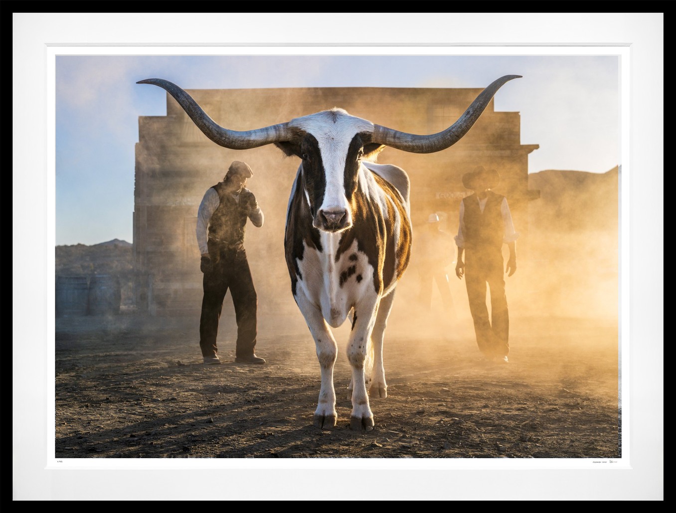 Morning has broken (Colour) framed, 71" x 94" (Large)