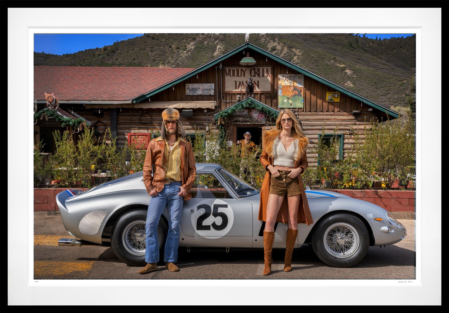No Boundaries (Colour) framed, 71" x 102" (Large)